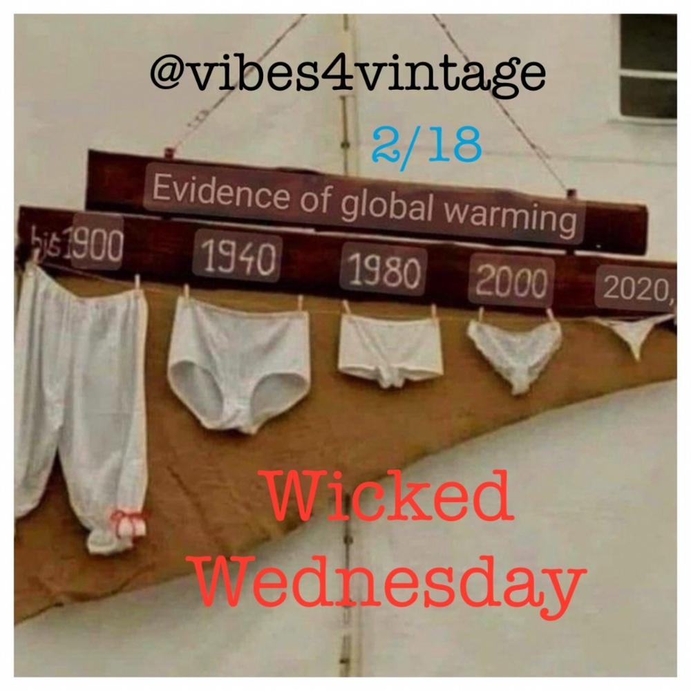 2/18 WICKED WEDNESDAY VINTAGE FASHION SHARE GROUP